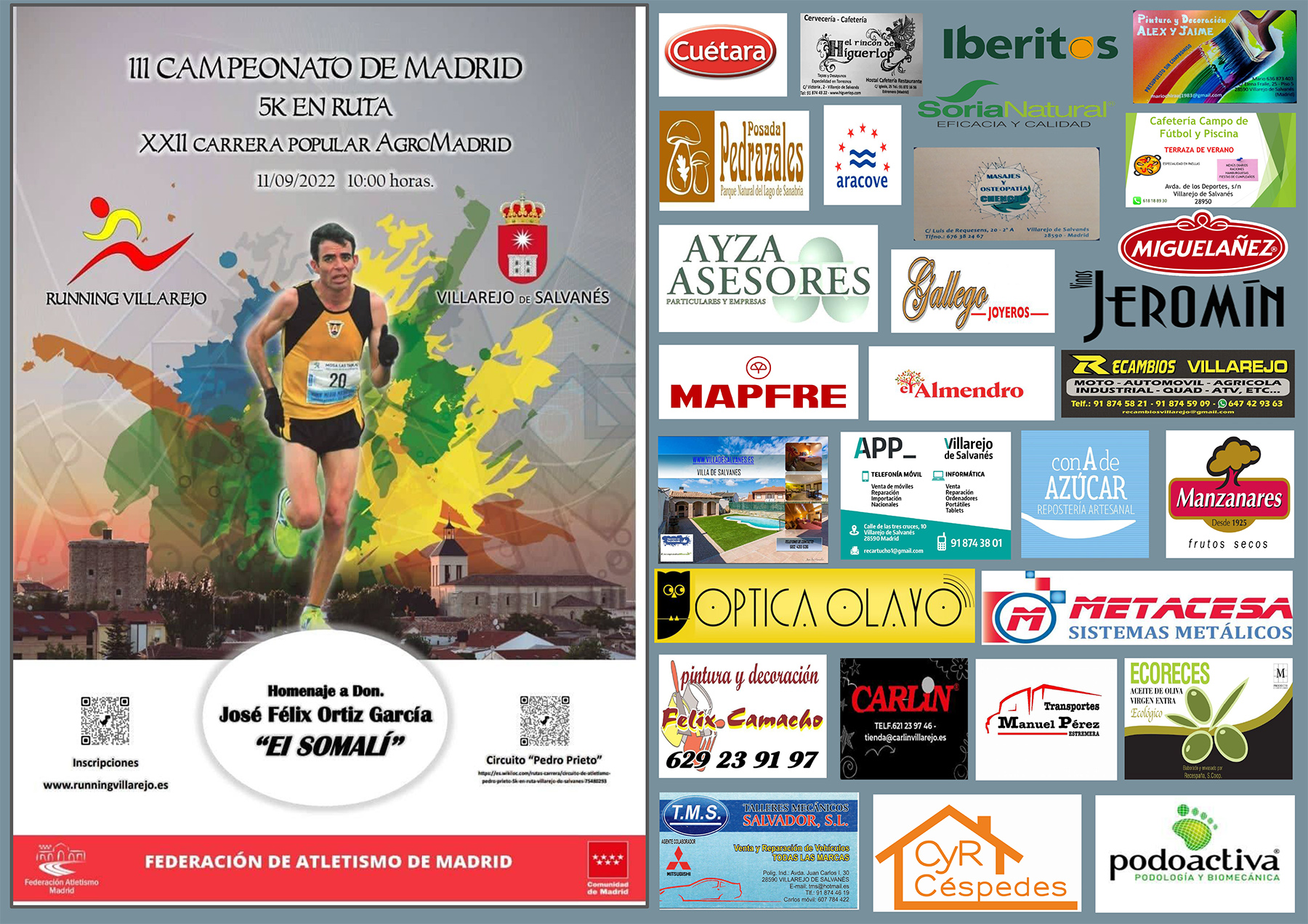 CARTEL CARRERA AGROMADRID web