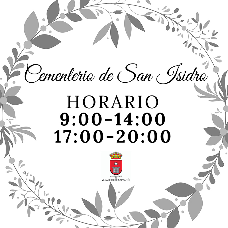 CEMENTERIO horario WEB