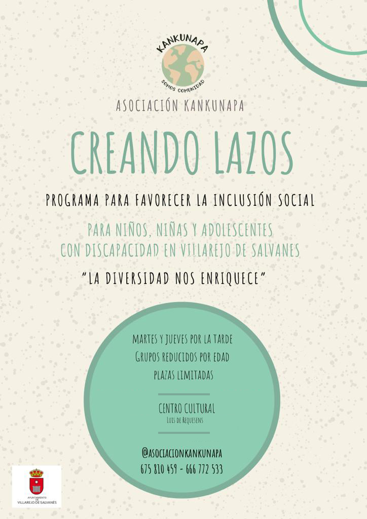 CREANDO LAZOS cartel sep