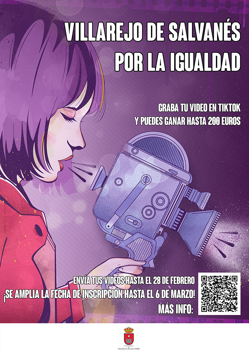 Cartel Villarejo de Salvanes por la igualdad V2 web