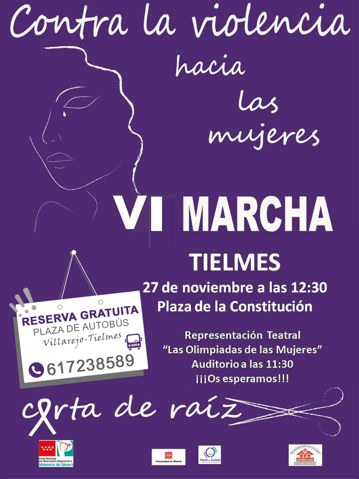 cartel VI MARCHA con telefono