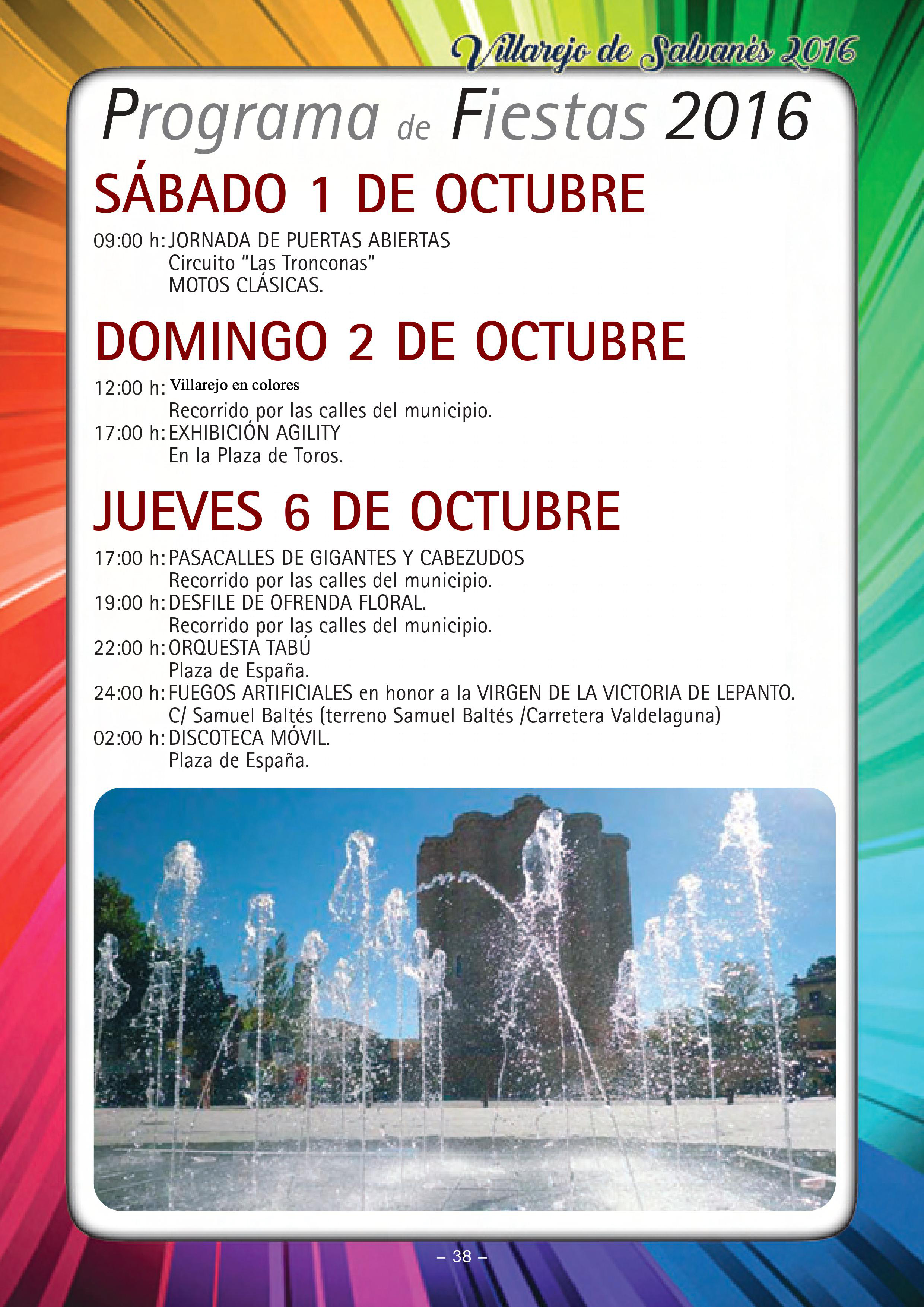 programacin 1 de octubre