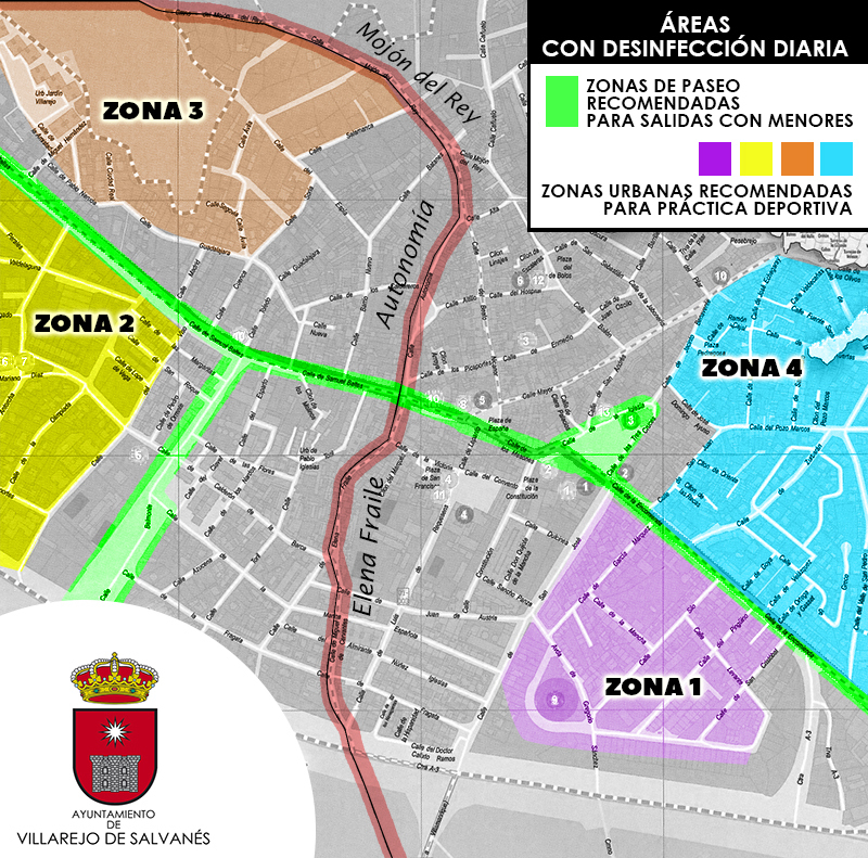 mapa web deporte