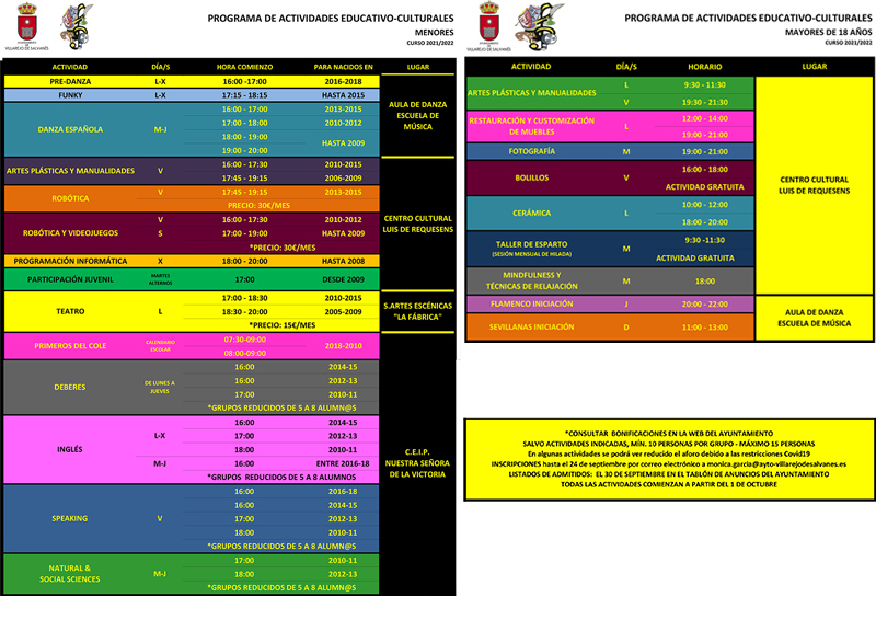 ACTIVIDADES CULTURALES 2021-22 PRINT OK web