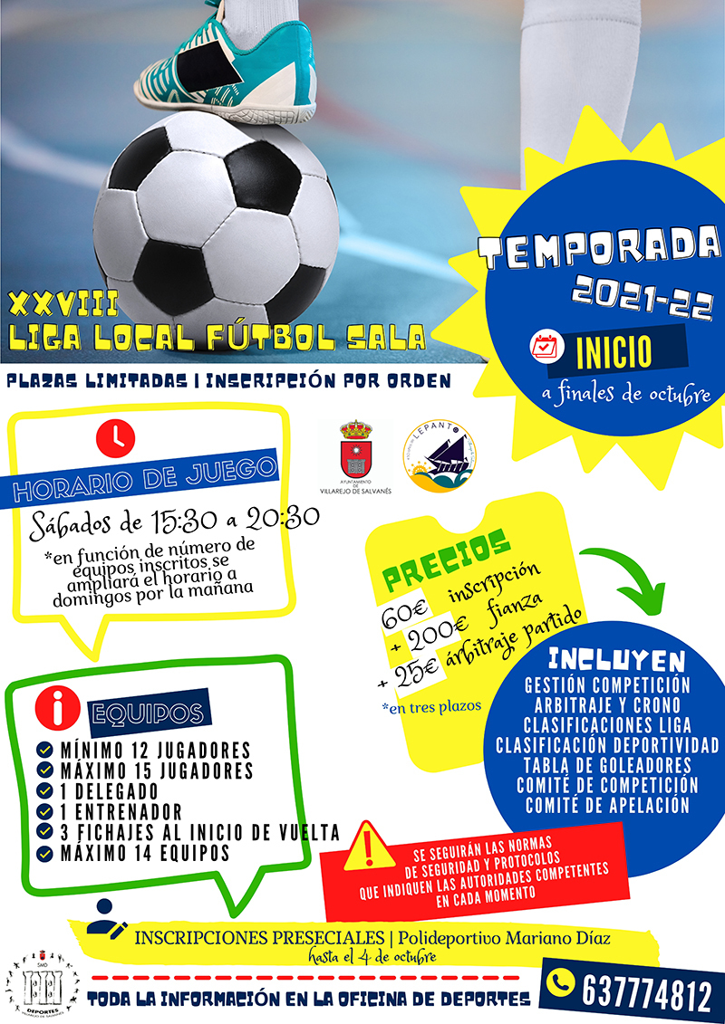 liga futbol sala WEB